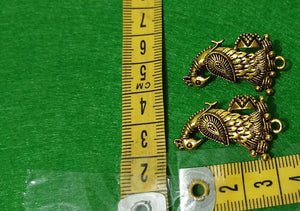 Antique Metal Stud- 1 Pair Model 14