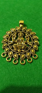 Antique Metal Gold Pendant Model 11