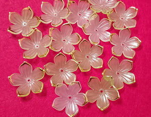 Colorful Flower Beads for Jewllery making M10