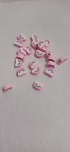Bracelet Beads - Rainbow model- Rubber type