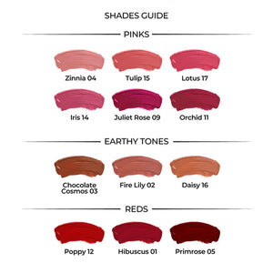 Matte Liquid Lipstick  red shades