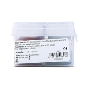 Camel Fabrica Acrylic Metallic Color - 10ml each, 6 Shades