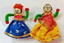 Load image into Gallery viewer, Rajasthani Puppet Couple Dolls
