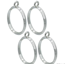 Load image into Gallery viewer, Diy Metal Imitation 4Pcs Silver Round Small
