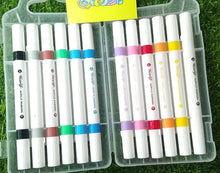 Load image into Gallery viewer, Feviceryl Acrylic Markers 12 shades
