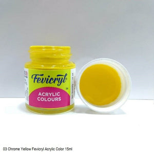 Fevicryl Acrylic Colors- Chrome Yellow