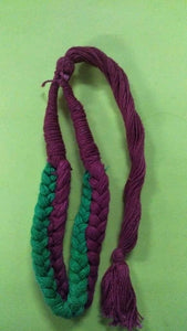 Dori Pink+ Other Colors Pink & L Green Necklace (Tassels)