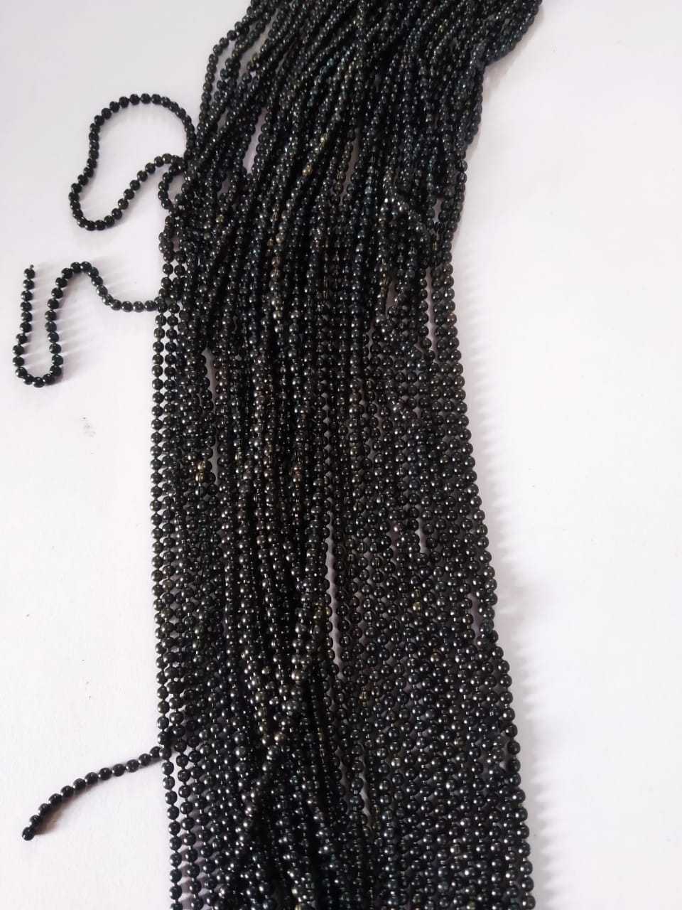0 Size Ball Chain BLACK