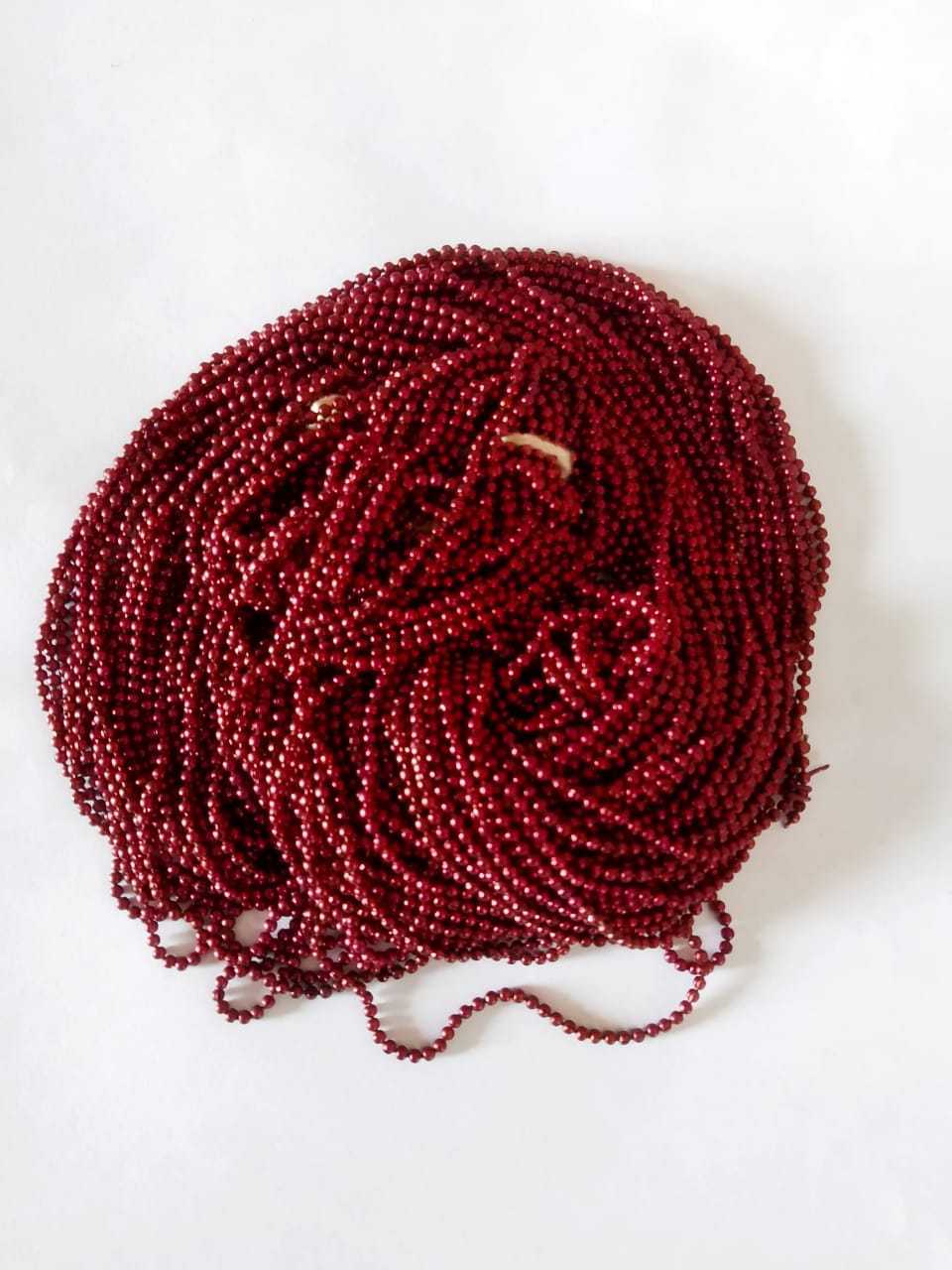 0 Size Ball Chain MAROON