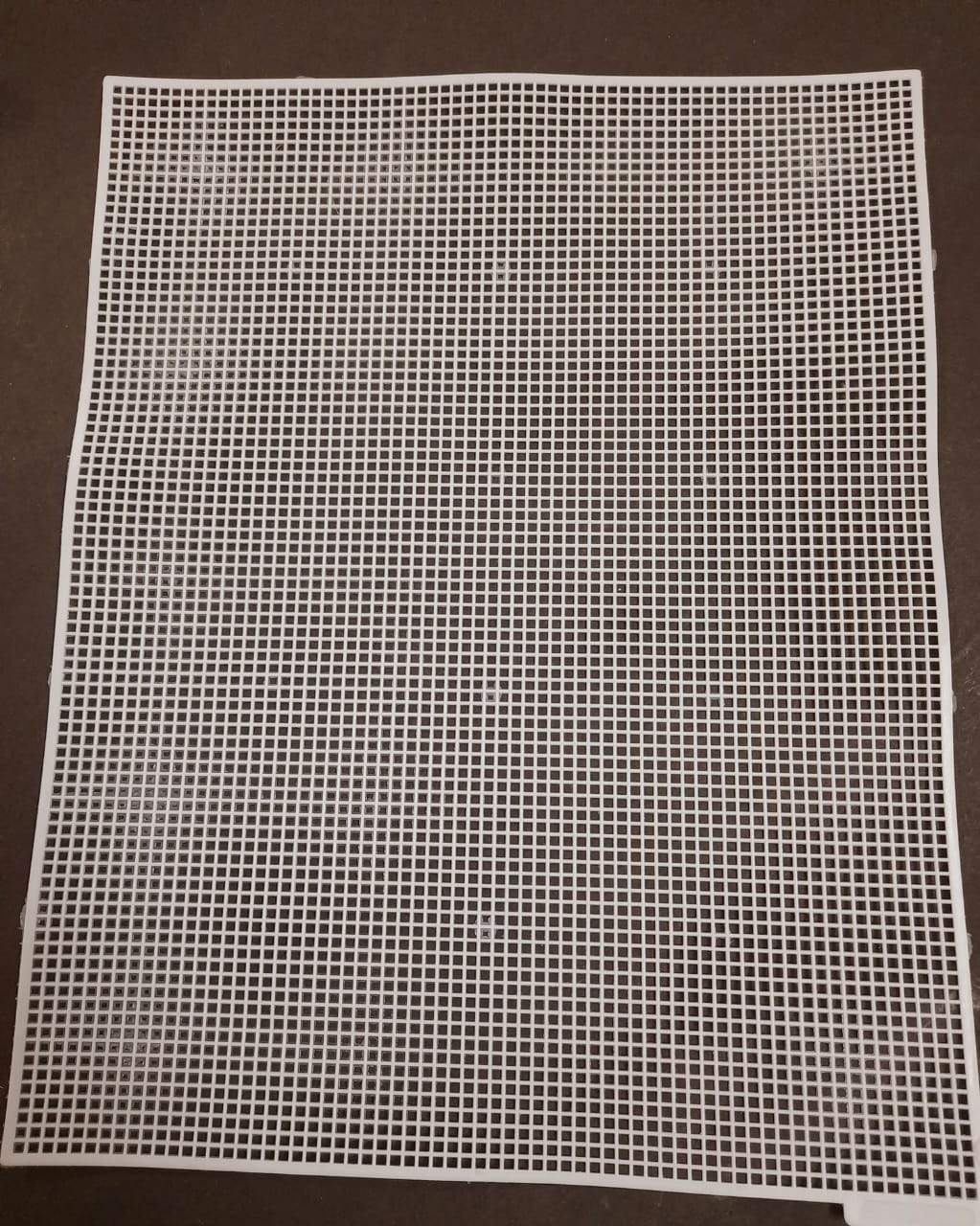 Plastic Cross Stitch Canvas Sheet/size 12.5X10 Inches Embroidery Thread
