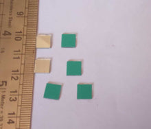 Load image into Gallery viewer, Mirror/ Blouse Glass Work 6Mm Square Shape Jamki Sequences
