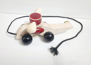 WOODEN HELICOPTER TOY