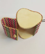 Load image into Gallery viewer, Bamboo Heart Design / Jewellery Box for Home.
