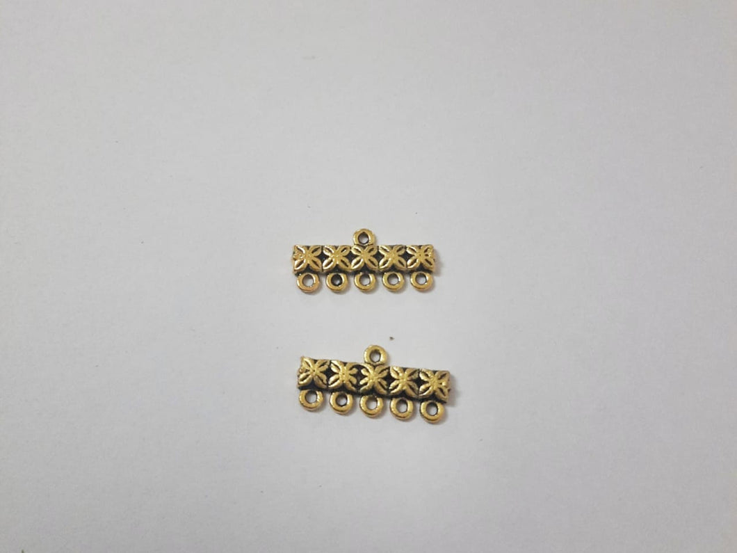 Gold ANG03- 5 Hole Connector