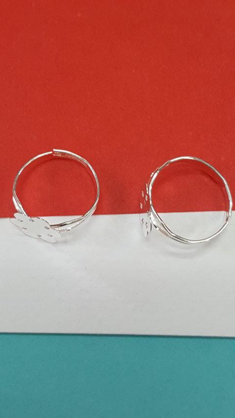 Finger Ring Base (Silver)