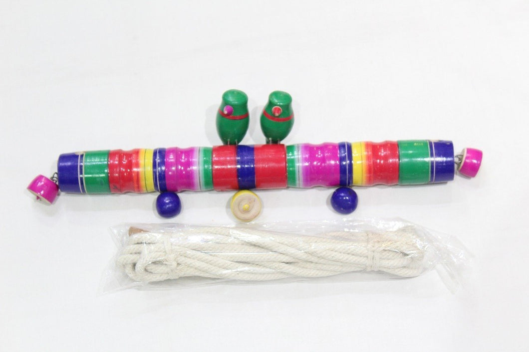 Cradle Stick _ Thottil Kambu (Multicolour)- Parrot Model
