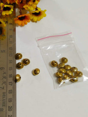 Antique Gold Beads Ccb 13
