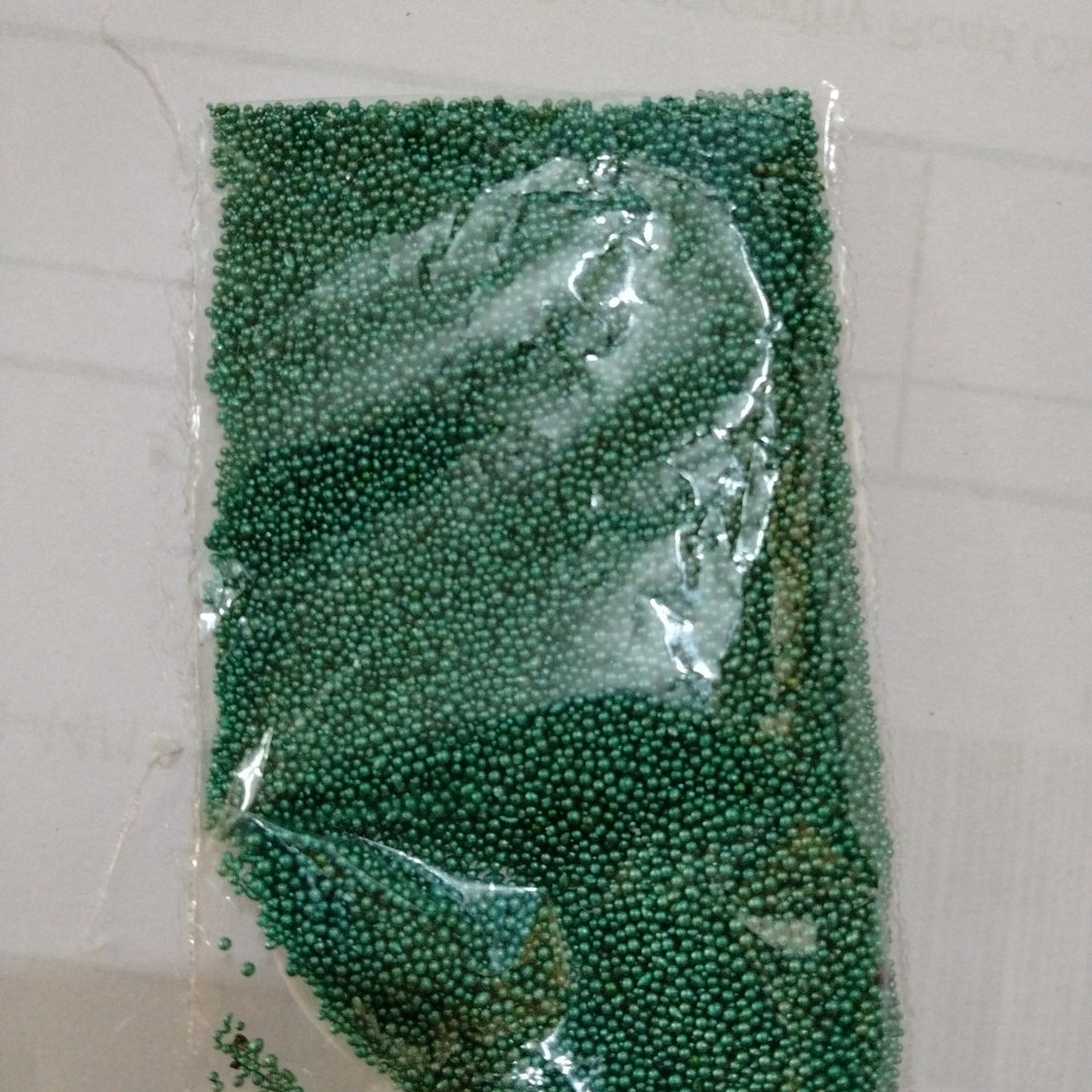Micro Beads- Dark Green