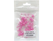 Load image into Gallery viewer, Pearl Thread Small Packet 1.35 Meters - Assorted Colors
