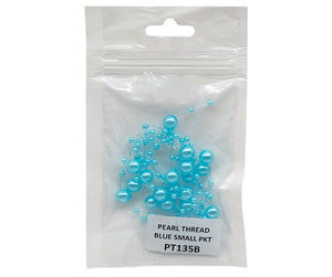 Pearl Thread Small Packet 1.35 Meters - Assorted Colors
