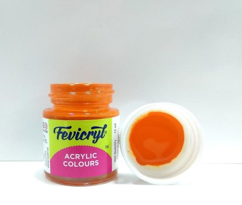Fevicryl Acrylic Colors- Orange17
