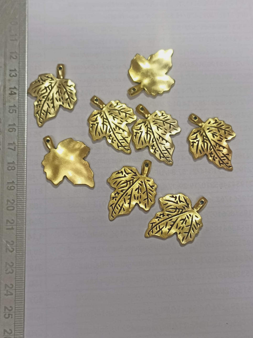 Antique Gold Beads CCB 68