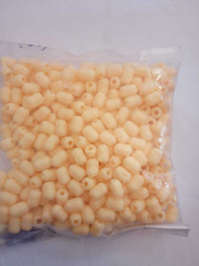 Tube Beads For Craft Work Peach