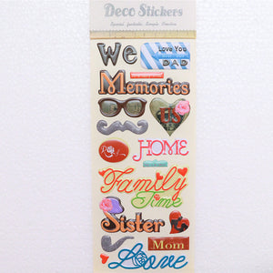 Deco Stickers 3 Designs