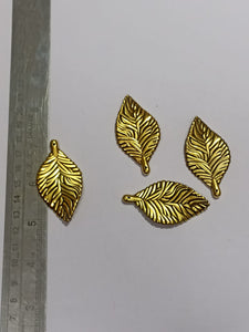 Antique Gold Beads CCB 62