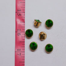 Load image into Gallery viewer, Round Shape Crystal Stone/Kundan 8mm (1 Piece)
