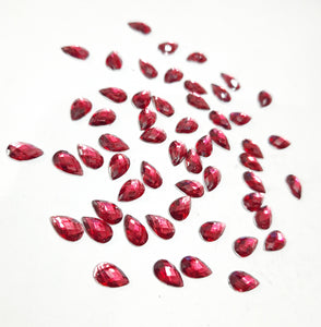 Thilak shape diamond cut  Kundan Rani pink color 8×5 -10Grams