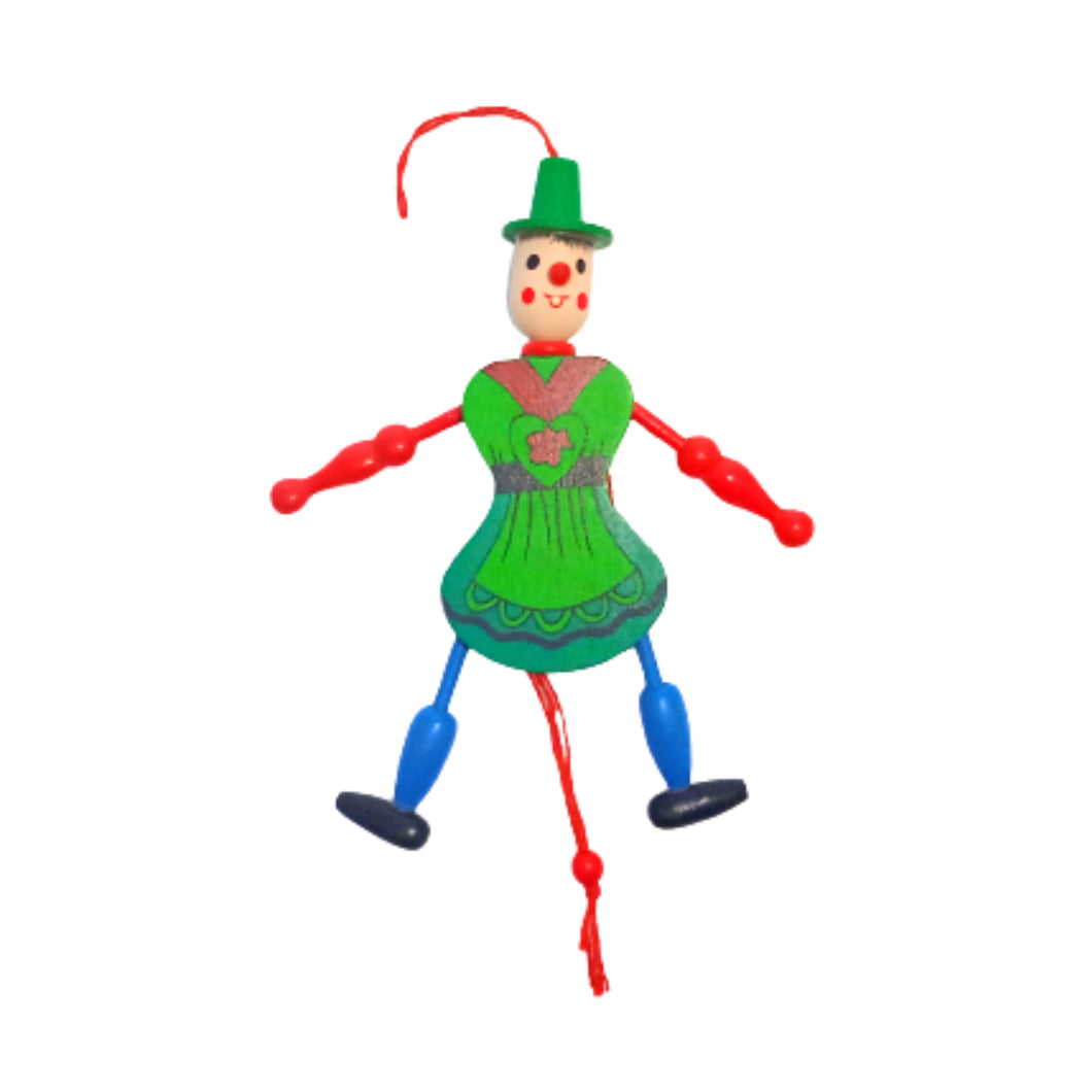 Wooden Joker (Pulling Toy)