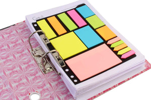 Sticky Notes & Page Markers Binder Pack - Assorted Colors
