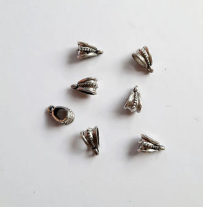 Oxidized Metal Bails - Pack of 10