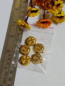 Antique Gold Beads Ccb 20