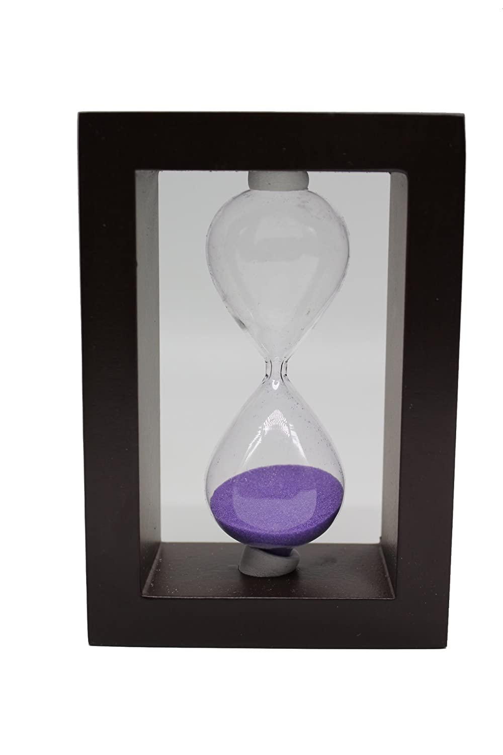 Hour Glass with Thick Wooden Body for Decor Item & Gift