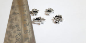 Antique Charms AL41- Silver-pack of 10