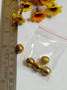 Antique Gold Beads Ccb 21