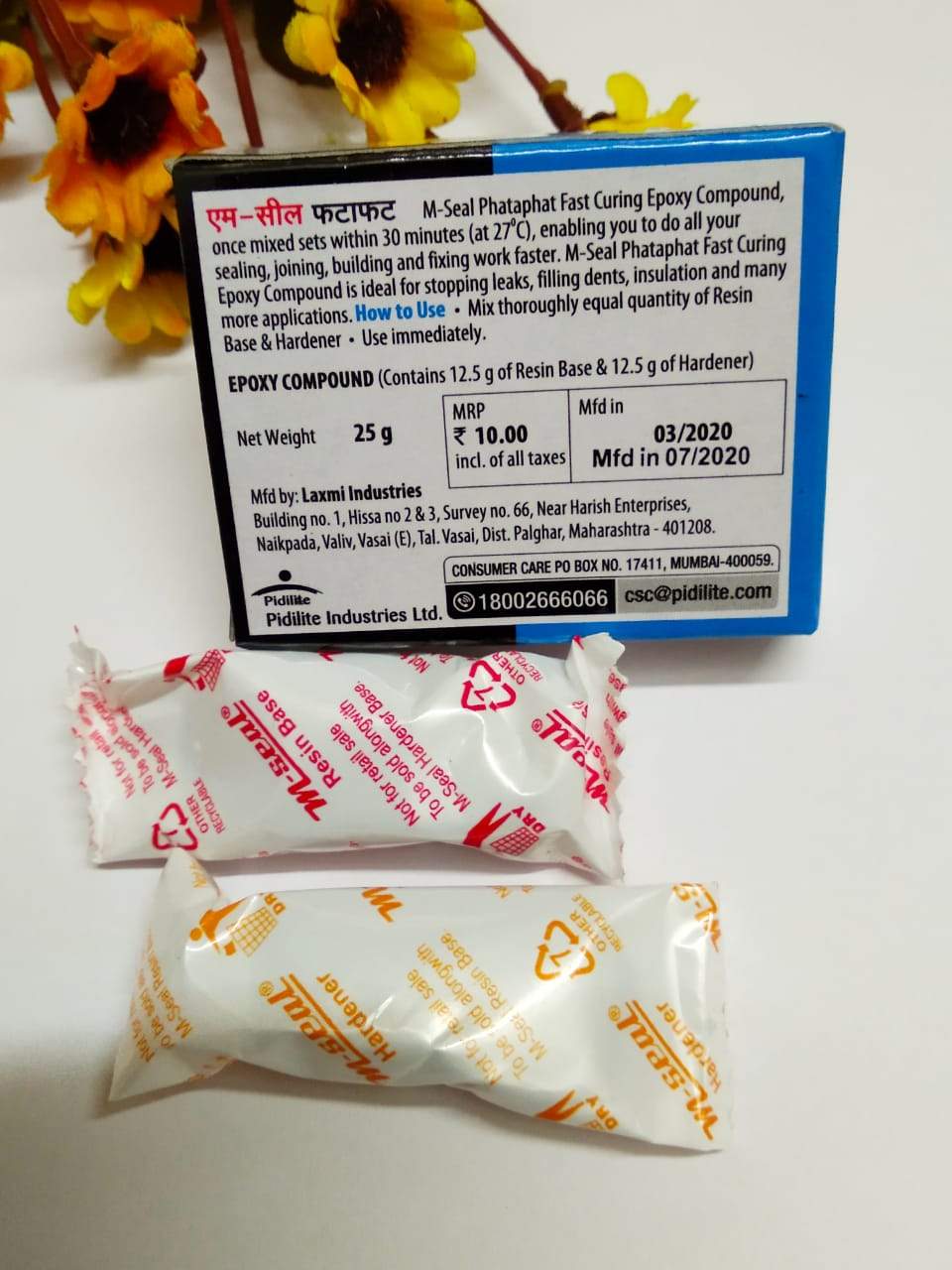 Pidilite Instant Adhesive M-Seal, Packaging -Rs.10 – Eshwarshop