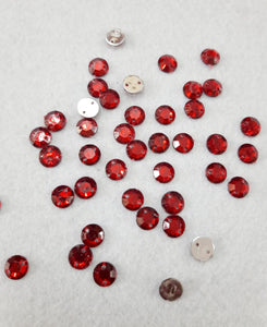Kundan Stone 8mm Round(20 grames) with hole