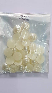 Half Cut Pearl Beads Round 12 mm 252