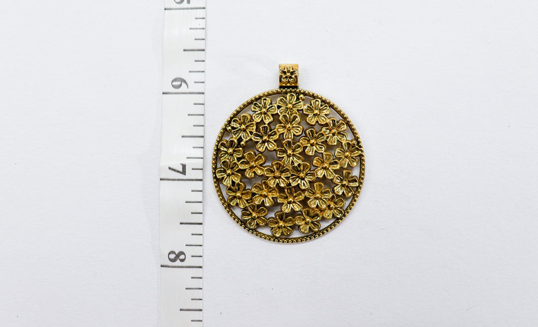 Antique Gold Pendant -N1