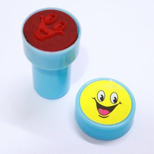 Small Round Stamp for Kids Emoji Stamps