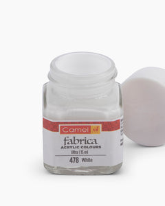 Camel Fabrica Acrylic Colours - 478 White