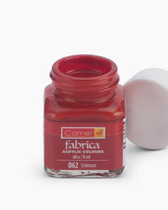 Camel Fabrica Acrylic Colours - 062 Crimson