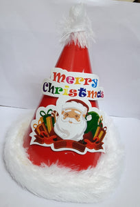 Christmas Hats 1pcs Christmas Paper Hats Unisex Decoration Birthday Hats Cap For Party Ornament