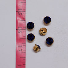 Load image into Gallery viewer, Round Shape Crystal Stone/Kundan 8mm (1 Piece)
