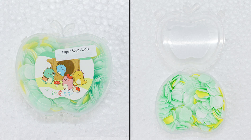 Paper Soap Apple Shape
