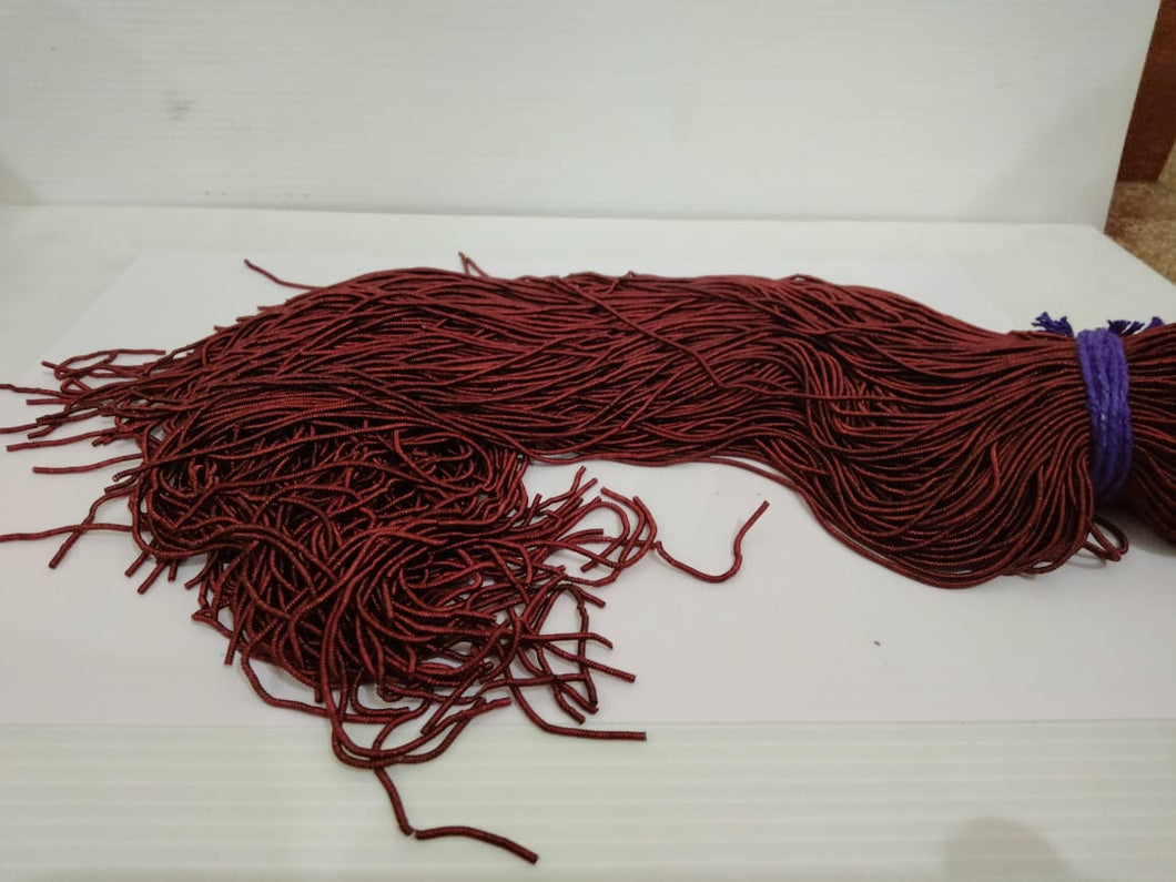 Zardhosi Thick GOLD ZR02(Maroon colour)