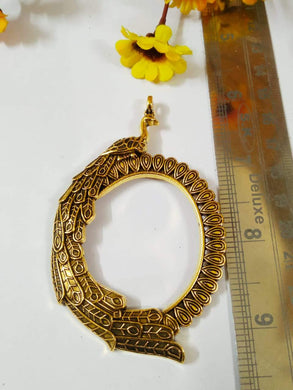 Antique Metal Gold Peacock Pendant Apn06 Pendants Gold